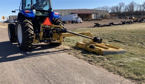 skid steer fence line mower|skid steer ditch bank mower.